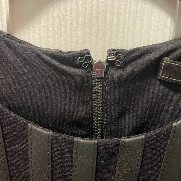 BCBGMaxAzria Gray Sheath Midi Dress - Picture 3 of 5